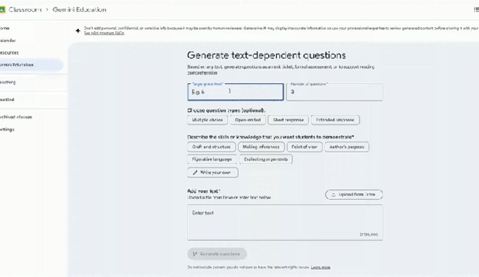 imageGoogle Classroom AI