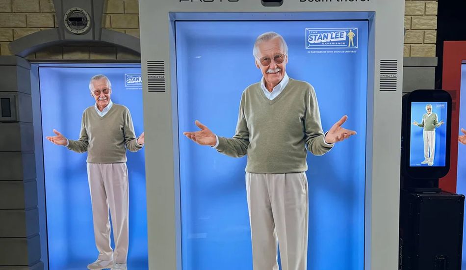 Stan Lee AI Hologram