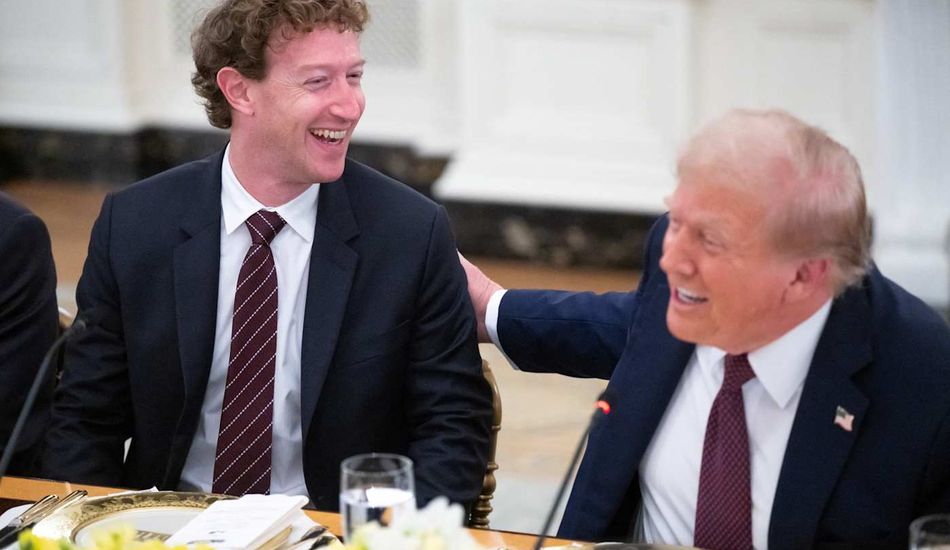 Zuckerberg Trump